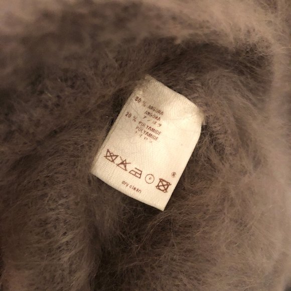 LOUIS VUITTON Angora cropped sweater Size L, soft - Picture 3 of 6